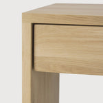 Wave desk - oak - 1 drawer - rectangular White Cliff Studio Desk