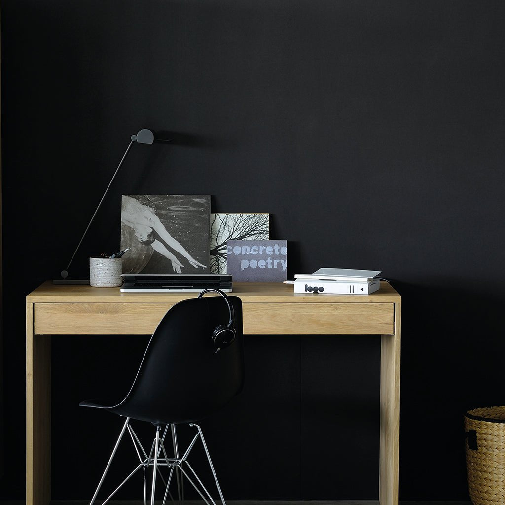 Wave desk - oak - 1 drawer - rectangular White Cliff Studio Desk