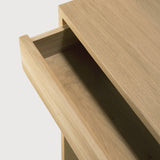 Wave desk - oak - 1 drawer - rectangular White Cliff Studio Desk