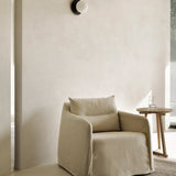 Weave lounge chair - Bone fabric - removable cover White Cliff Studio Lounge Chair