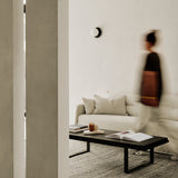 Weave sofa - Bone fabric - 3 seater - removable cover White Cliff Studio Sofa