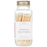 White Tip Safety Matches - 60 Count, 3.75" White Cliff Studio Candles and Candle Accessories
