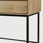Whitebird desk - varnished oak - 2 drawers - rectangular White Cliff Studio Desk