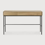 Whitebird desk - varnished oak - 2 drawers - rectangular White Cliff Studio Desk