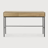 Whitebird desk - varnished oak - 2 drawers - rectangular White Cliff Studio Desk