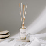 Wildflowers and Salt Clear Reed Diffuser White Cliff Studio Reed Diffusers