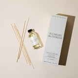 Wildflowers and Salt Clear Reed Diffuser White Cliff Studio Reed Diffusers