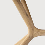 X dining table - oak - rectangular White Cliff Studio Dining Table