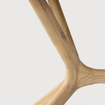 X dining table - oak - rectangular White Cliff Studio Dining Table