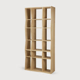 Z rack - oak - small White Cliff Studio Wall Shelf