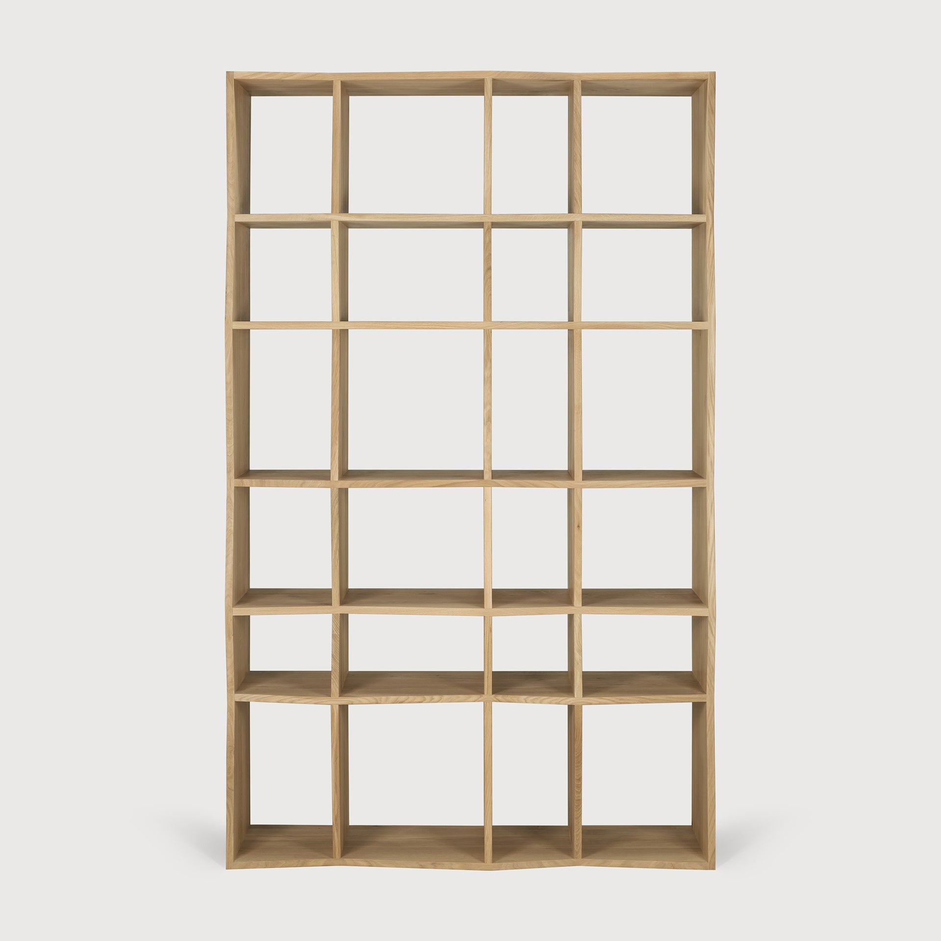 Z rack - oak White Cliff Studio Wall Shelf